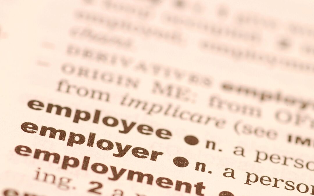 Employment Status: Employee or self-employed?